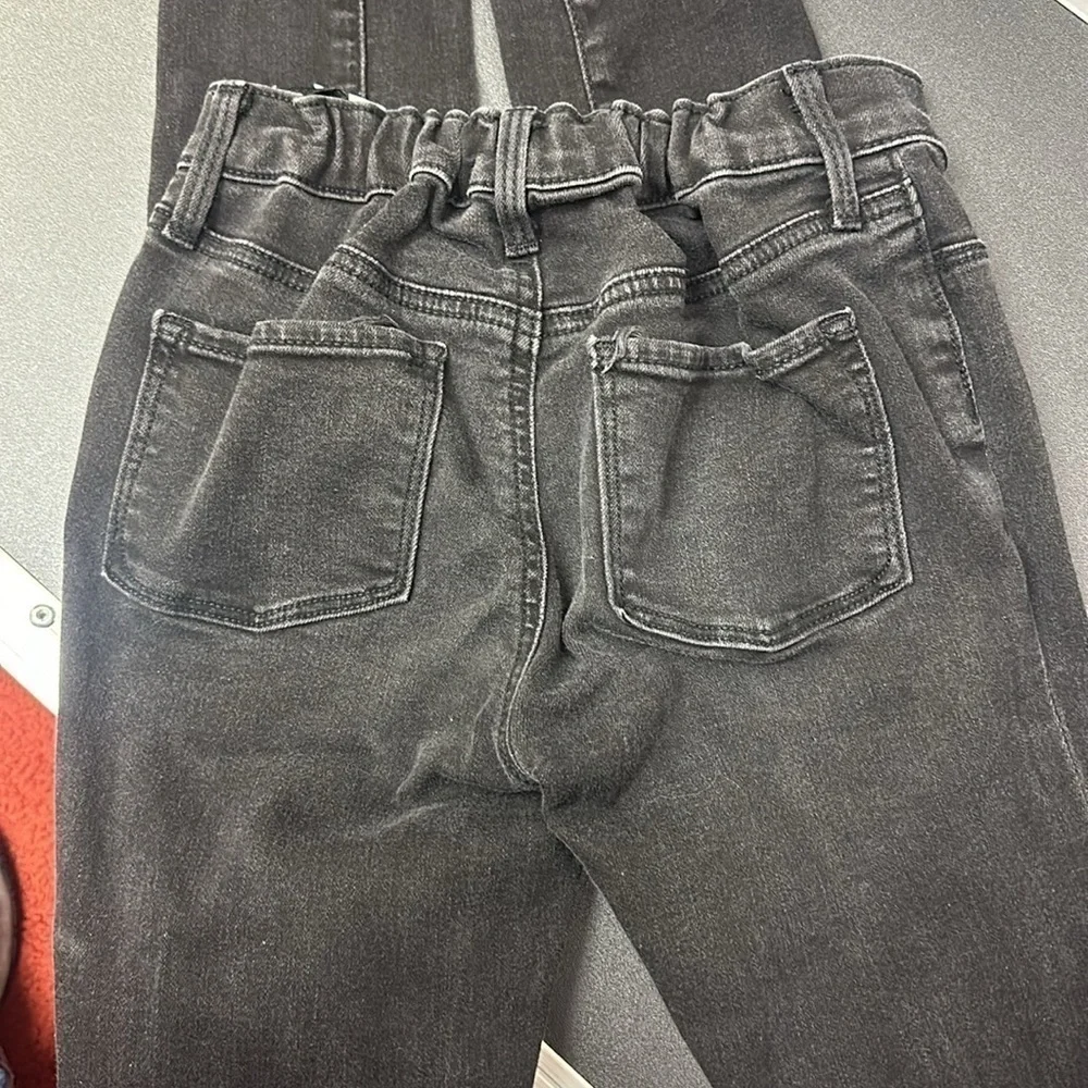 Old Navy girls high rise black skinny Jegging size 12